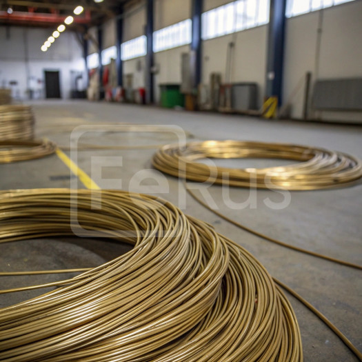 Проволока латунная 0,4 мм ЛС ГОСТ 1066-2015