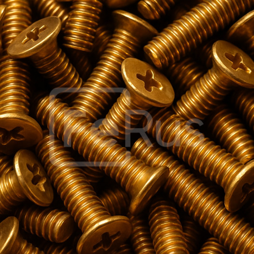 Винт бронзовый М14 шаг резьбы 1,5 мм БрАМц9-2 ГОСТ 1759.0-87