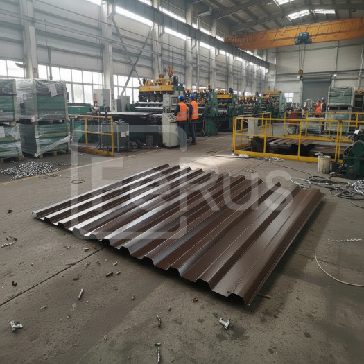 Профнастил С8 полиуретановый матовый (Zn200-275) 0,5х1150х800 мм, NL 807