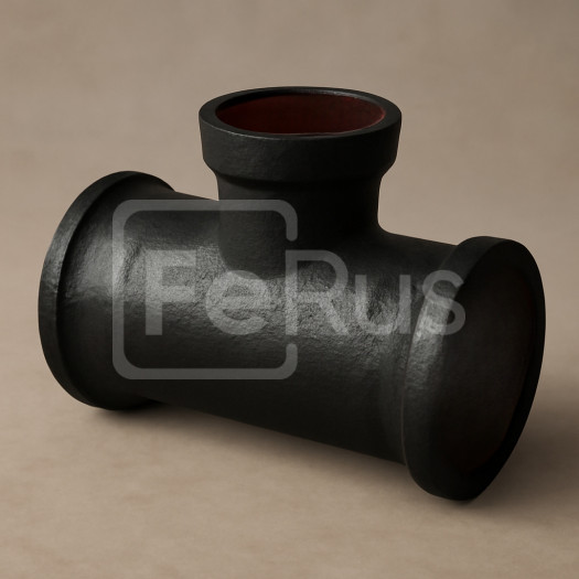 Тройник раструбный чугунный ТР 450х350 мм ГОСТ 5525-88